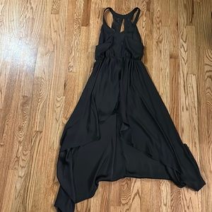 Plastic Island- Black Lace back Dress